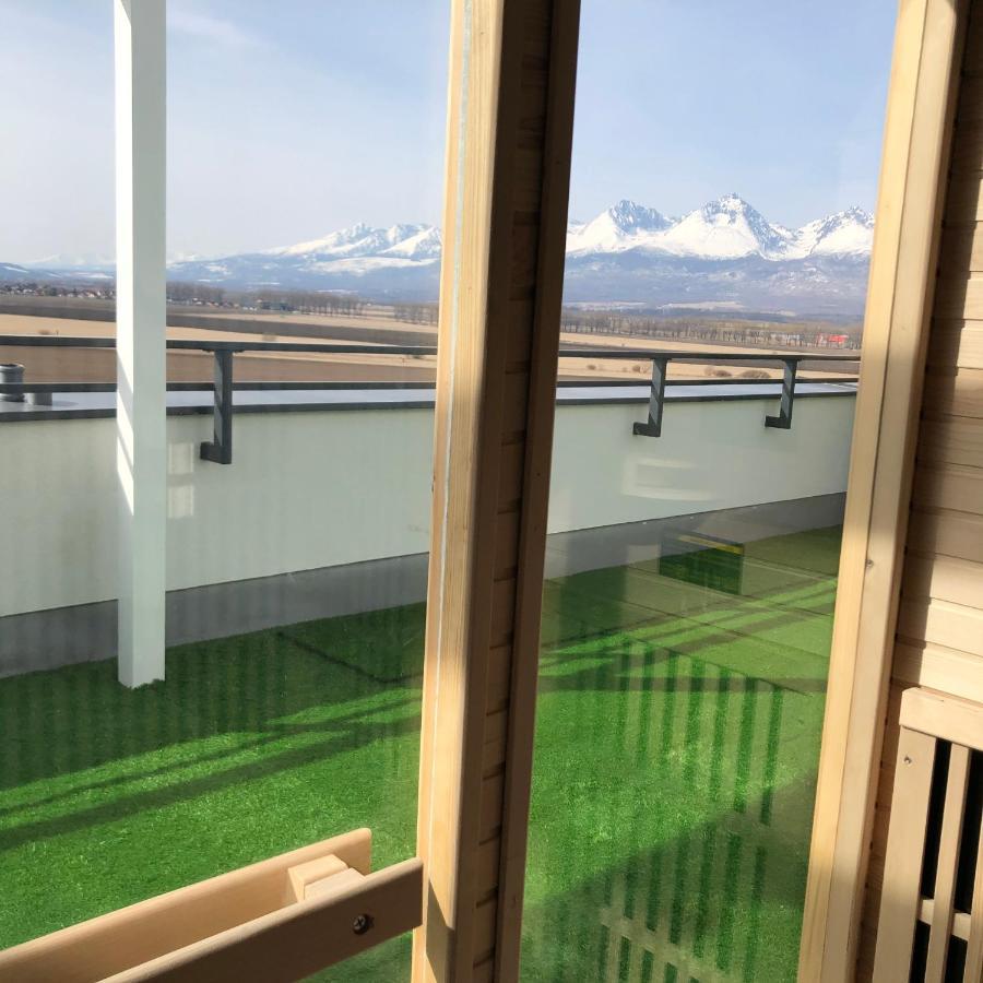 Tatra Billetee Apartman S Luxusnym Vyhladom Na Vysoketatry A Sukromnym Wellness Poprad Zewnętrze zdjęcie