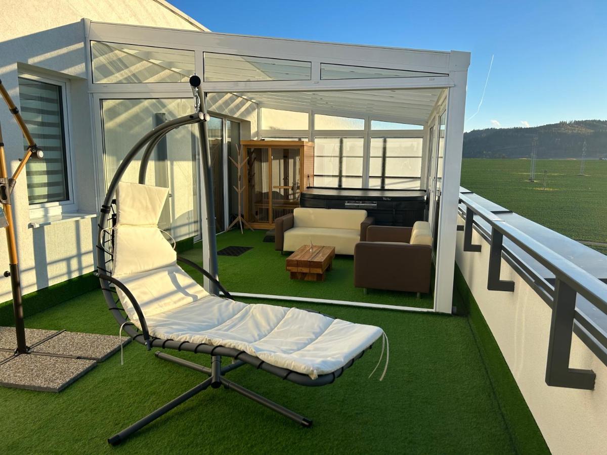 Tatra Billetee Apartman S Luxusnym Vyhladom Na Vysoketatry A Sukromnym Wellness Poprad Zewnętrze zdjęcie
